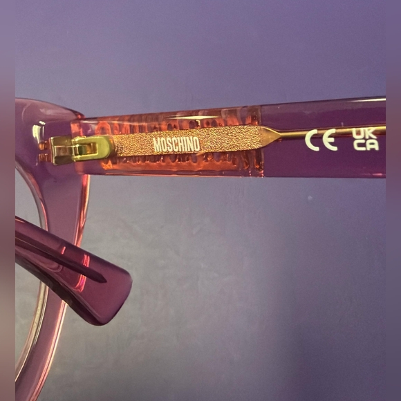 NWT, Brand New Moschino MOS628, Woman's Eyewear Frame, Size 51X17X140 - Picture 8 of 10